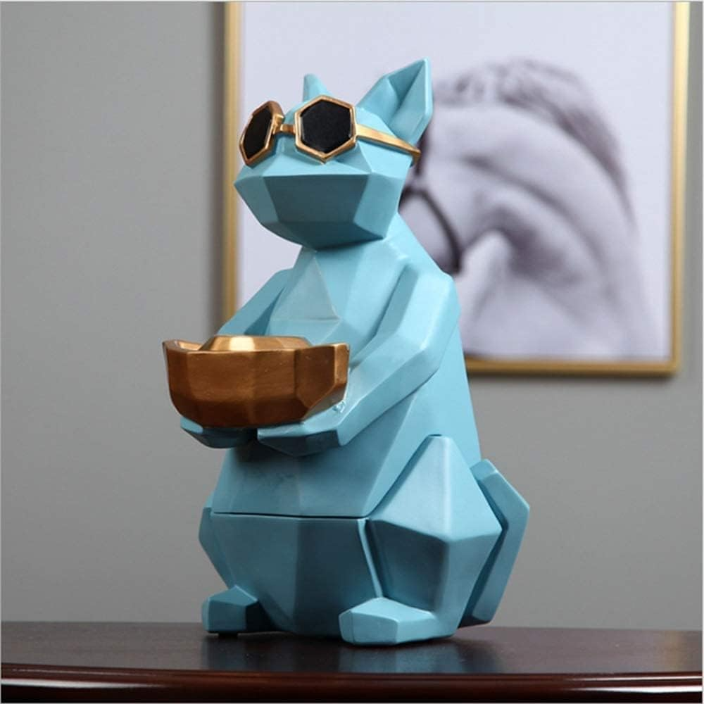 Dog Sculpture Key Bowl