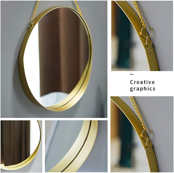 Scandinavian Circular Wall Mirror