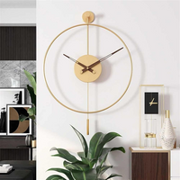 Nordic Style Large Metal Wall Clock